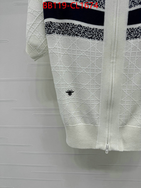 Clothing-Dior replicas ID: CL1674 $: 119USD