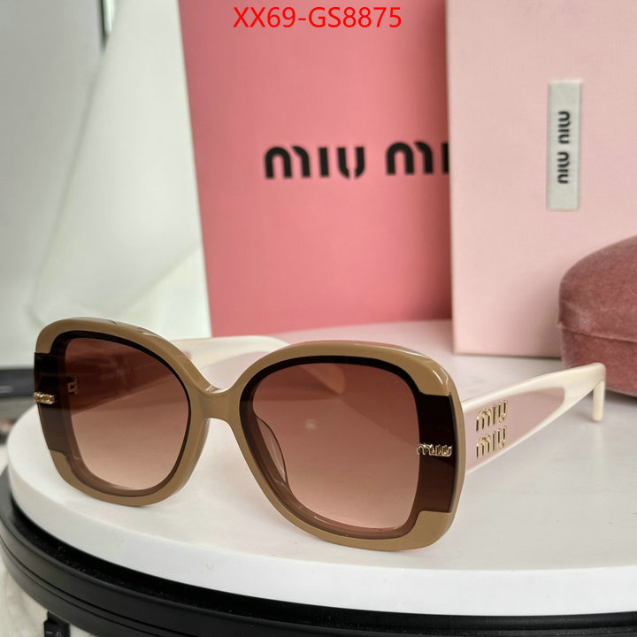 Glasses-Miu Miu best replica new style ID: GS8875 $: 69USD