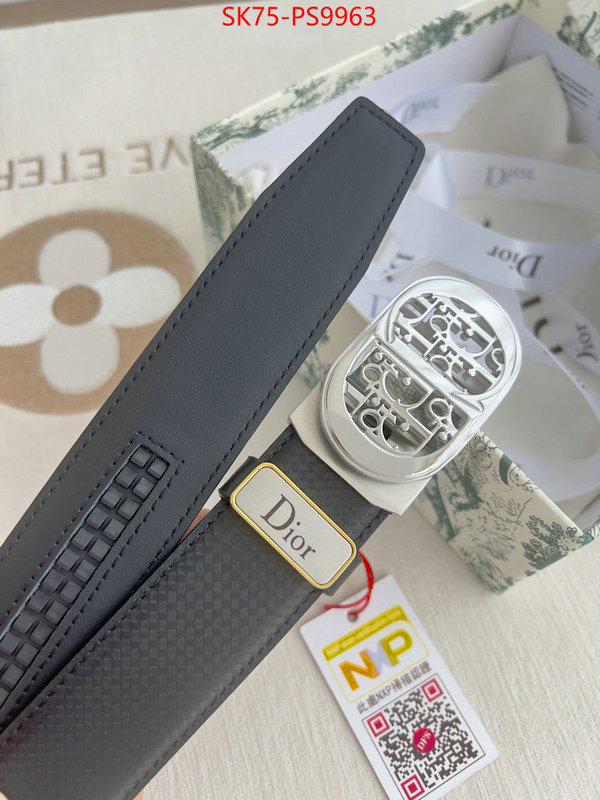 Belts-Dior fake ID: PS9963 $: 75USD