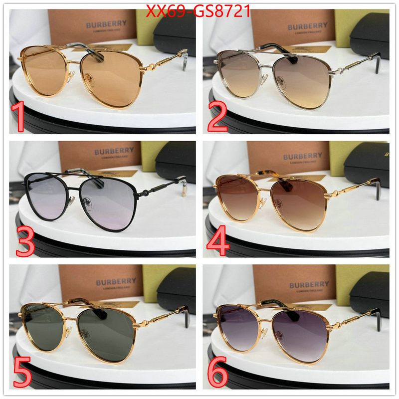 Glasses-Burberry luxury fashion replica designers ID: GS8721 $: 69USD