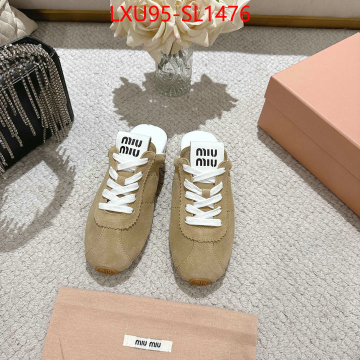 Women Shoes-Miu Miu 2024 aaaaa replica customize ID: SL1476 $: 95USD
