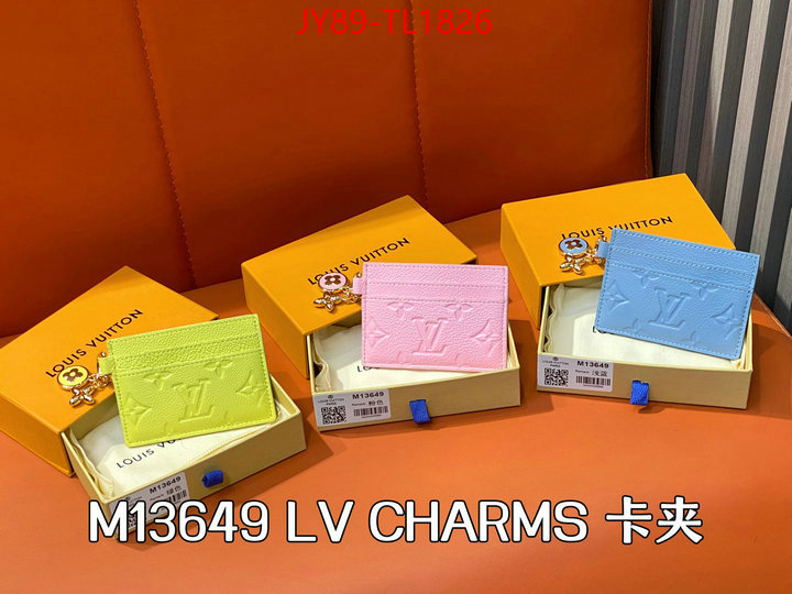 LV Bags(TOP)-Wallet buy high quality cheap hot replica ID: TL1826 $: 89USD,