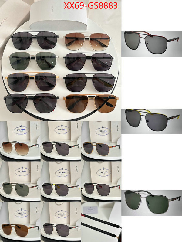 Glasses-Prada buy aaaaa cheap ID: GS8883 $: 69USD