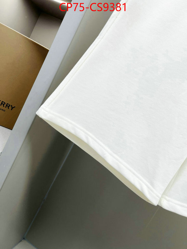 Clothing-Burberry replicas buy special ID: CS9381 $: 75USD
