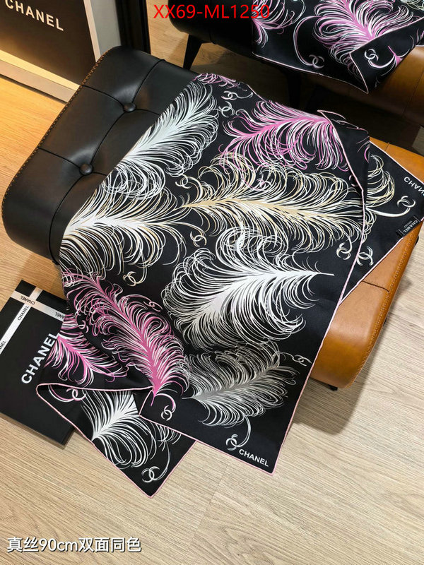 Scarf-Chanel fake high quality ID: ML1250 $: 69USD