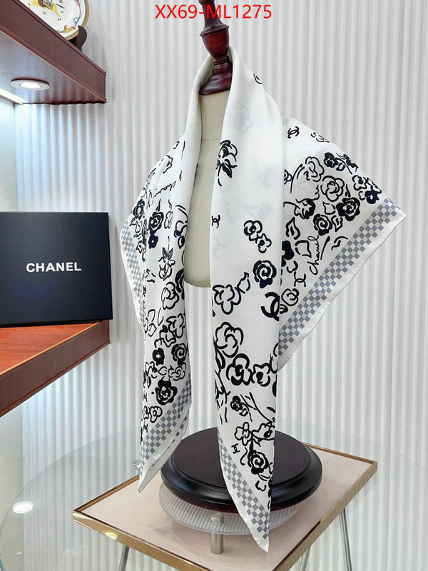 Scarf-Chanel wholesale replica shop ID: ML1275 $: 69USD