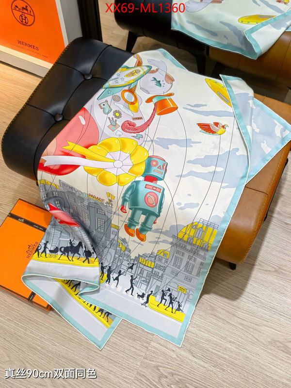 Scarf-Hermes online from china designer ID: ML1360 $: 69USD