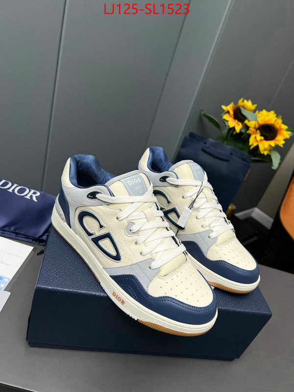 Men shoes-Dior copy aaaaa ID: SL1523 $: 125USD