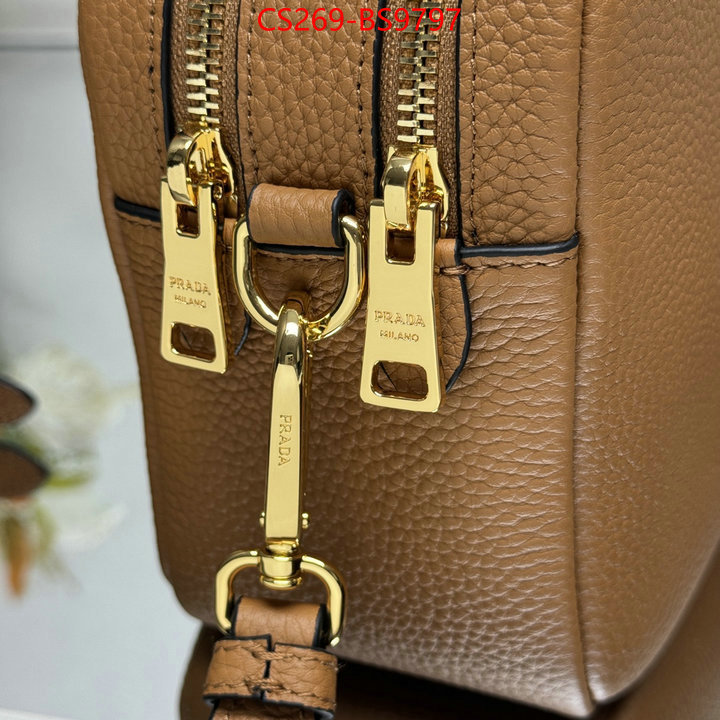 Prada Bags(TOP)-Crossbody- what is a counter quality ID: BS9797 $: 269USD,
