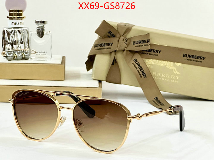 Glasses-Burberry replica 1:1 high quality ID: GS8726 $: 69USD