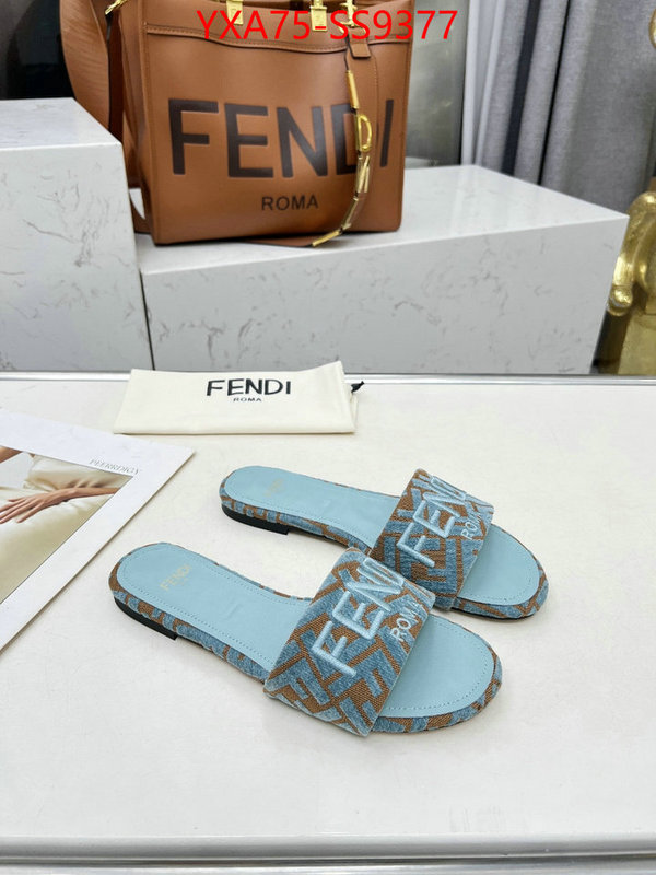 Women Shoes-Fendi where to buy replicas ID: SS9377 $: 75USD
