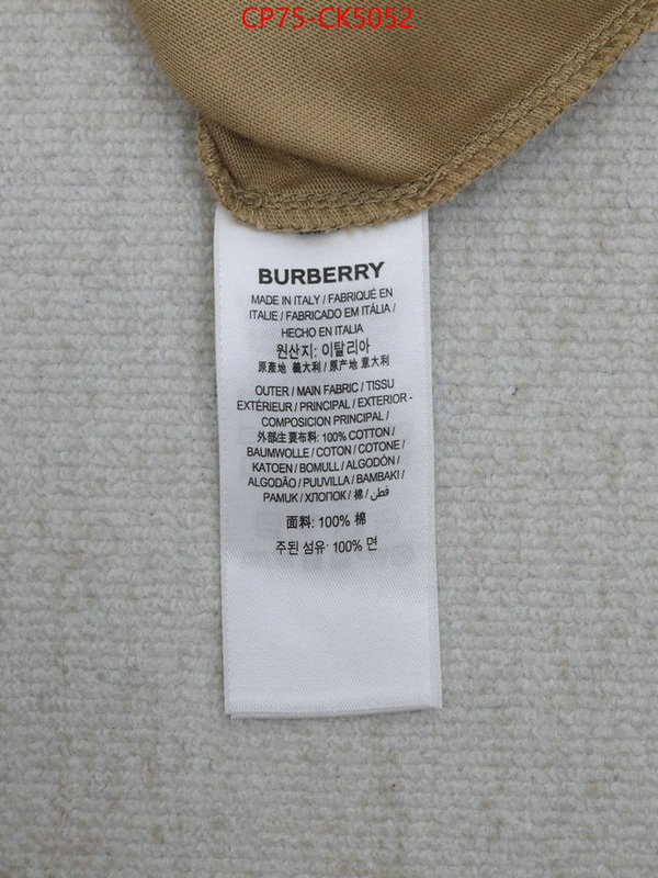 Clothing-Burberry unsurpassed quality ID: CK5052 $: 75USD