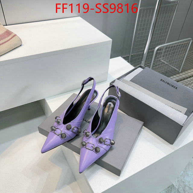 Women Shoes-Balenciaga top quality designer replica ID: SS9816 $: 119USD