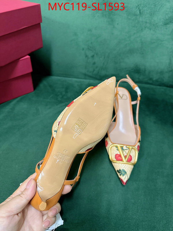 Women Shoes-Valentino designer fake ID: SL1593 $: 119USD