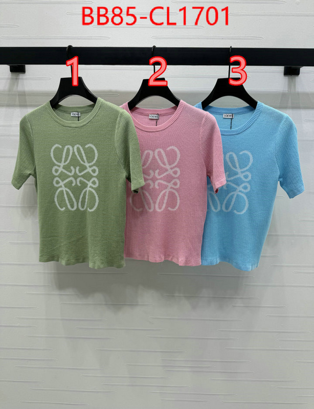 Clothing-Loewe top quality fake ID: CL1701 $: 85USD