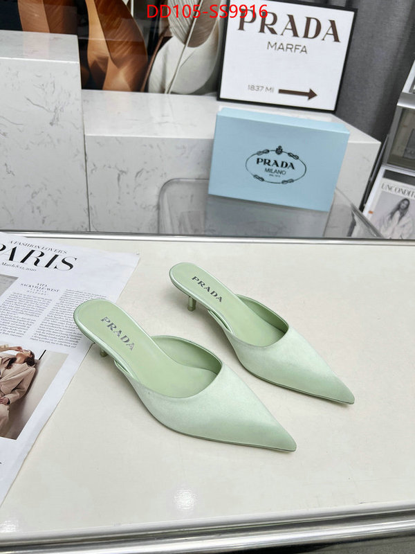 Women Shoes-Prada best fake ID: SS9916 $: 105USD