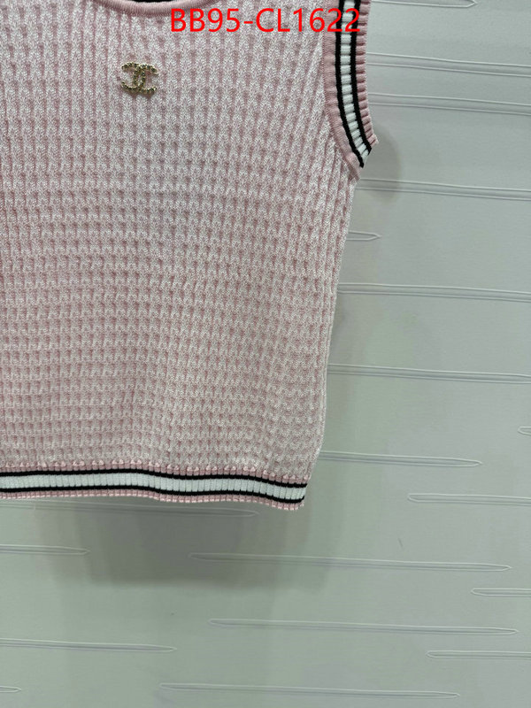 Clothing-Chanel cheap online best designer ID: CL1622 $: 95USD