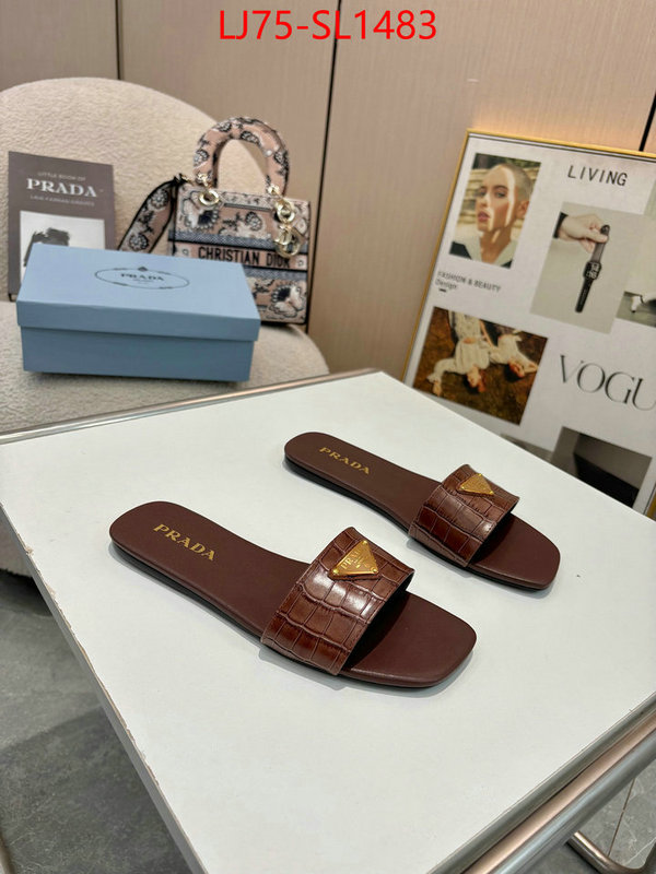 Women Shoes-Prada shop designer ID: SL1483 $: 75USD