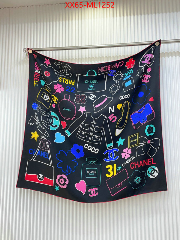 Scarf-Chanel luxury shop ID: ML1252 $: 65USD