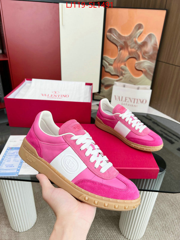 Men Shoes-Valentino high quality replica designer ID: SL1491 $: 129USD