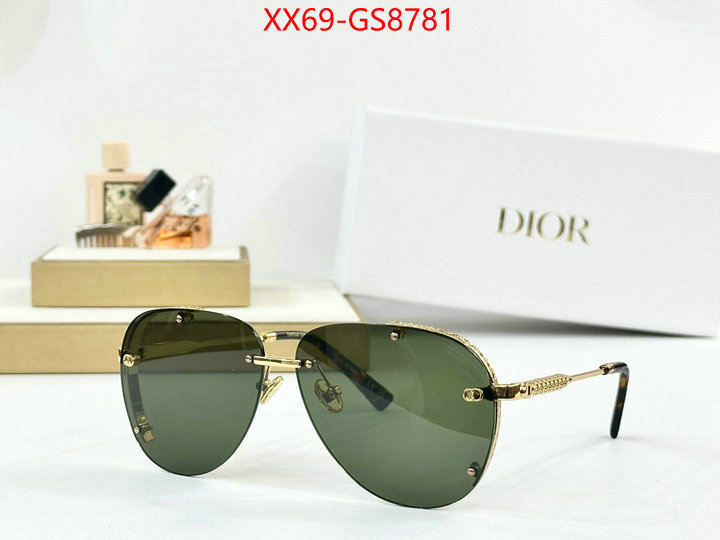 Glasses-Dior where to buy the best replica ID: GS8781 $: 69USD