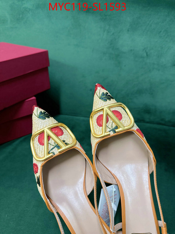 Women Shoes-Valentino designer fake ID: SL1593 $: 119USD