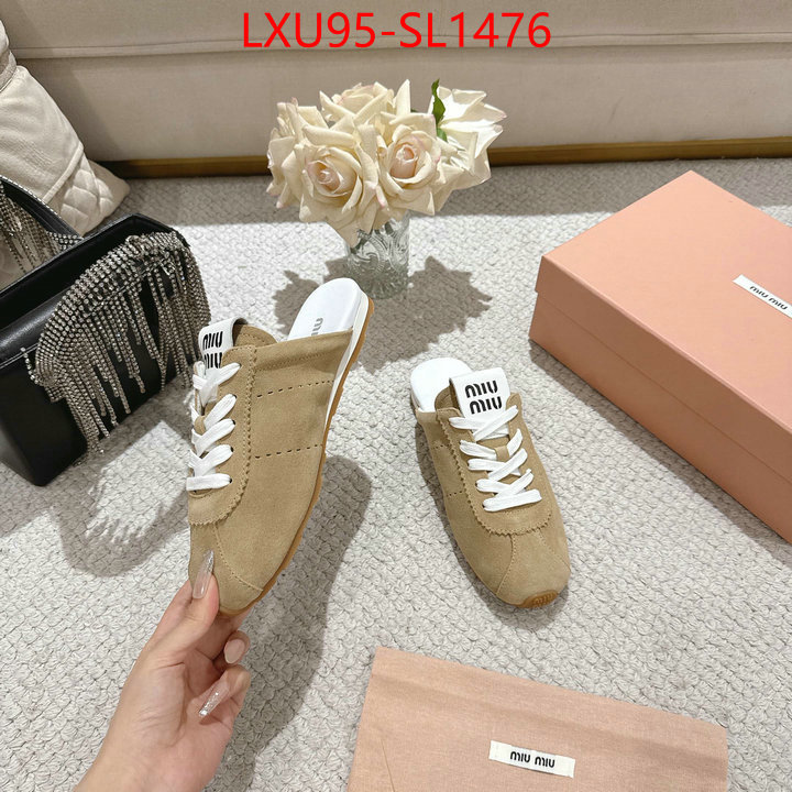 Women Shoes-Miu Miu 2024 aaaaa replica customize ID: SL1476 $: 95USD