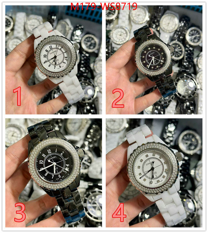 Watch(4A)-Chanel 1:1 clone ID: WS8719 $: 179USD