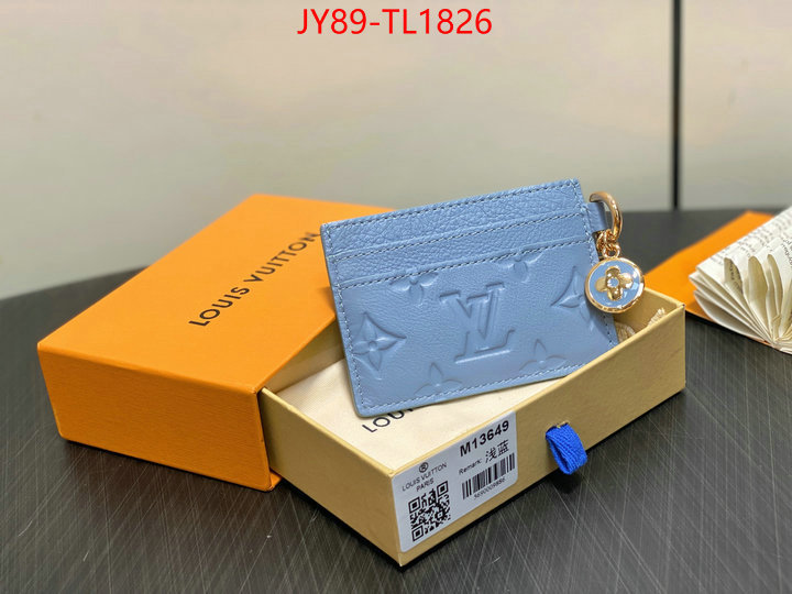LV Bags(TOP)-Wallet buy high quality cheap hot replica ID: TL1826 $: 89USD,