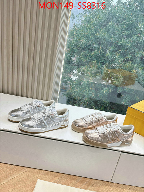 Men Shoes-Fendi perfect quality designer replica ID: SS8316 $: 149USD
