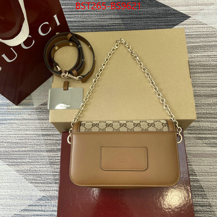 Gucci Bags(TOP)-Crossbody- what best replica sellers ID: BS9621 $: 265USD,