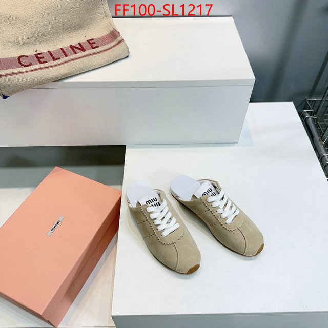 Women Shoes-Miu Miu designer 1:1 replica ID: SL1217 $: 100USD