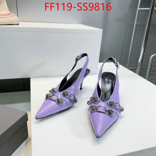 Women Shoes-Balenciaga top quality designer replica ID: SS9816 $: 119USD