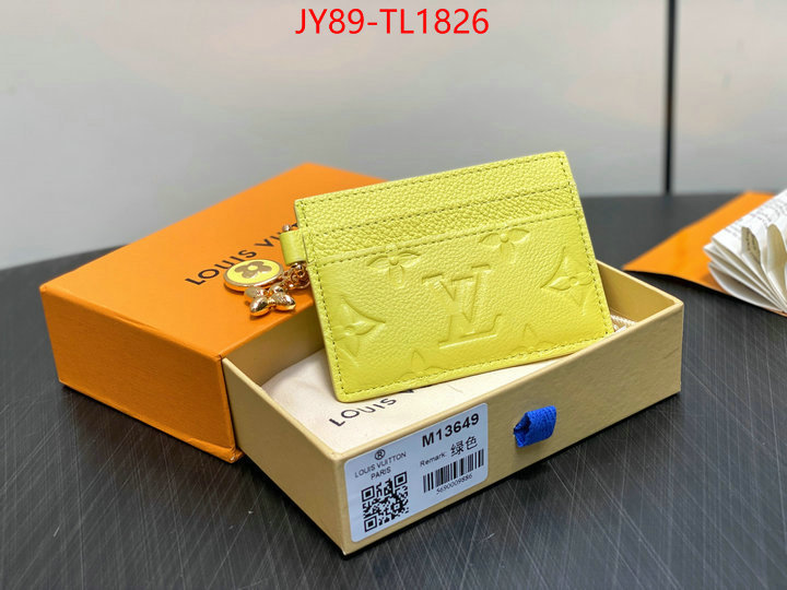 LV Bags(TOP)-Wallet buy high quality cheap hot replica ID: TL1826 $: 89USD,