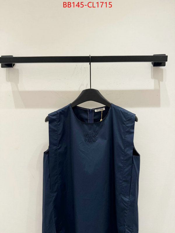 Clothing-MIU MIU buy the best replica ID: CL1715 $: 145USD