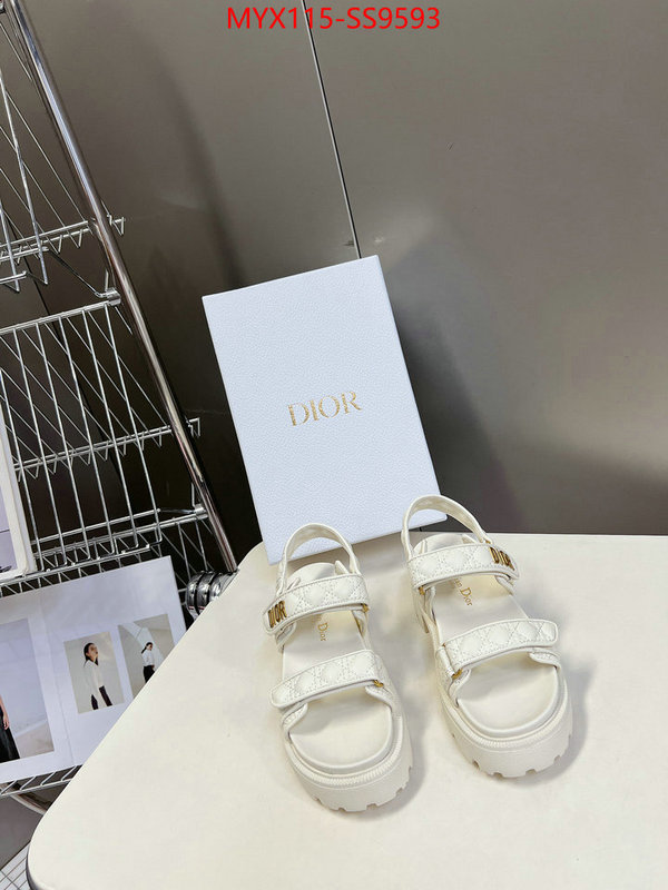 Women Shoes-Dior knockoff highest quality ID: SS9593 $: 115USD