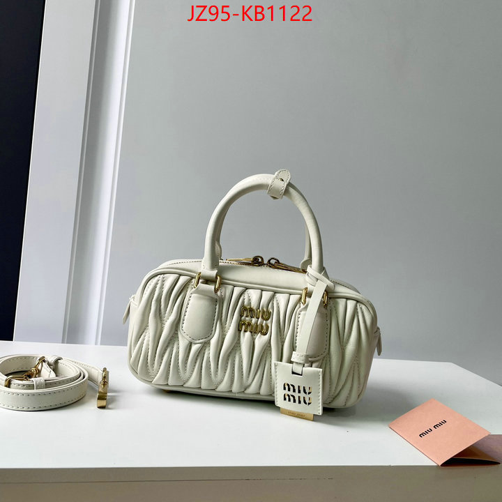 Miu Miu Bags(4A)-Handbag- 2024 replica wholesale cheap sales online ID: KB1122 $: 95USD,