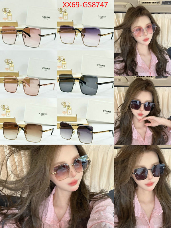 Glasses-CELINE replica for cheap ID: GS8747 $: 69USD