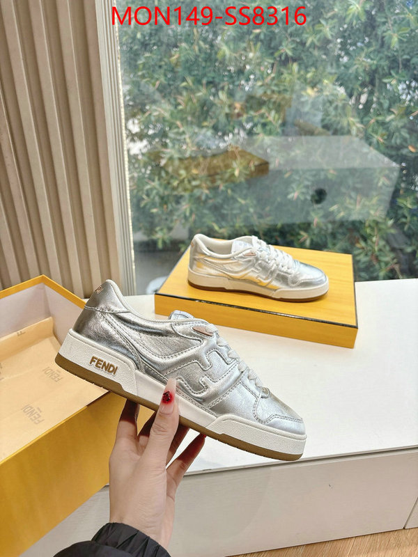 Men Shoes-Fendi perfect quality designer replica ID: SS8316 $: 149USD