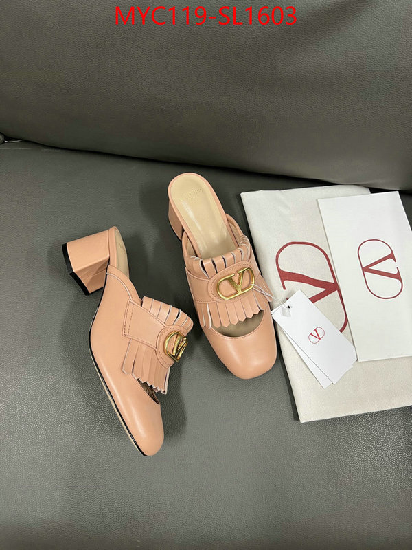 Women Shoes-Valentino replica aaaaa designer ID: SL1603 $: 119USD