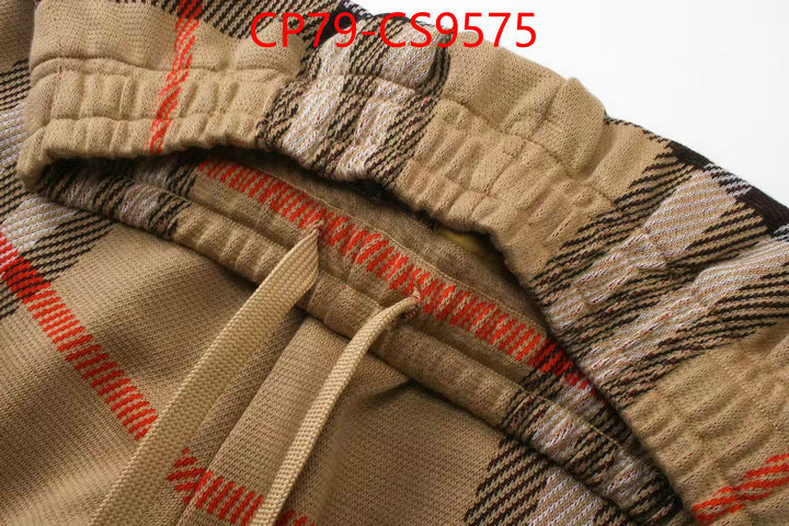 Clothing-Burberry mirror copy luxury ID: CS9575 $: 79USD