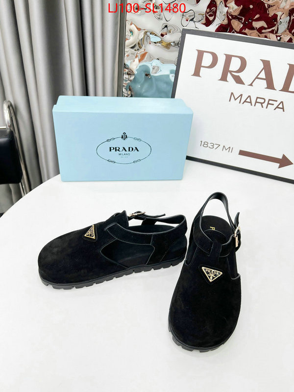 Women Shoes-Prada luxury fake ID: SL1480 $: 100USD