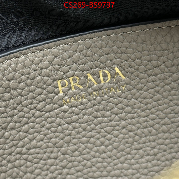Prada Bags(TOP)-Crossbody- what is a counter quality ID: BS9797 $: 269USD,