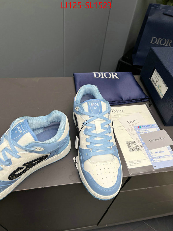 Men shoes-Dior copy aaaaa ID: SL1523 $: 125USD