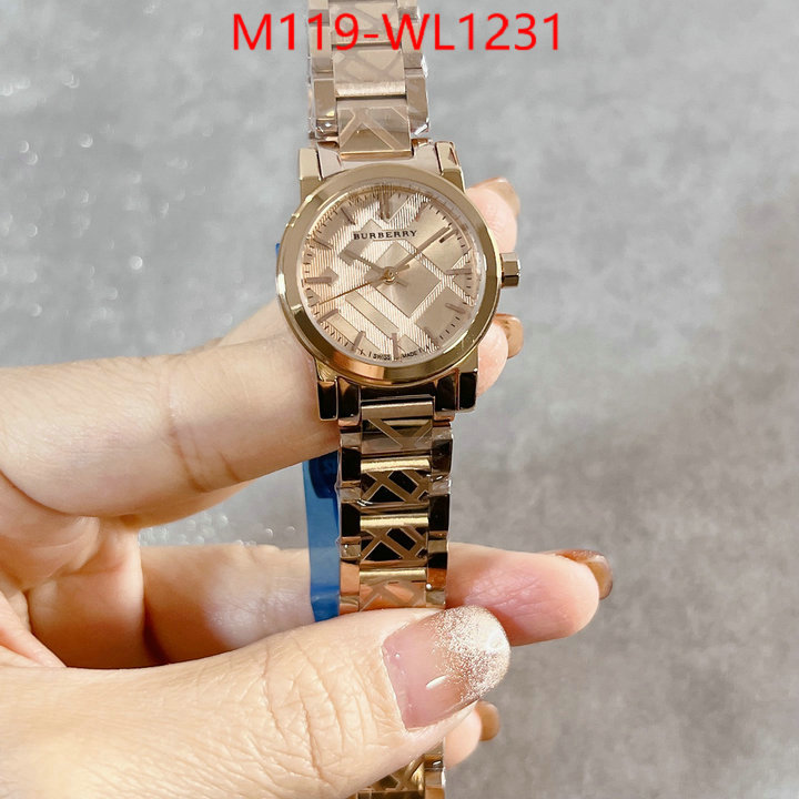 Watch(4A)-Burberry replica every designer ID: WL1231 $: 119USD
