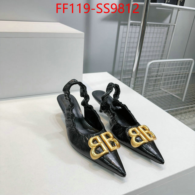 Women Shoes-Balenciaga replica 1:1 high quality ID: SS9812 $: 119USD