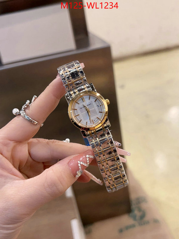 Watch(4A)-Burberry aaaaa+ class replica ID: WL1234 $: 125USD