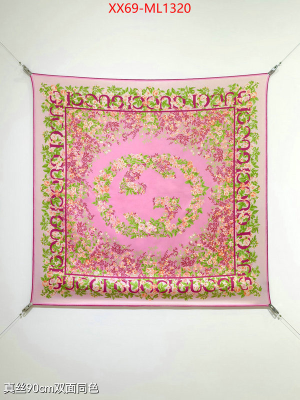 Scarf-Gucci mirror copy luxury ID: ML1320 $: 69USD