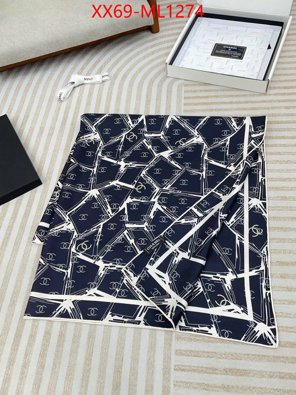 Scarf-Chanel from china ID: ML1274 $: 69USD