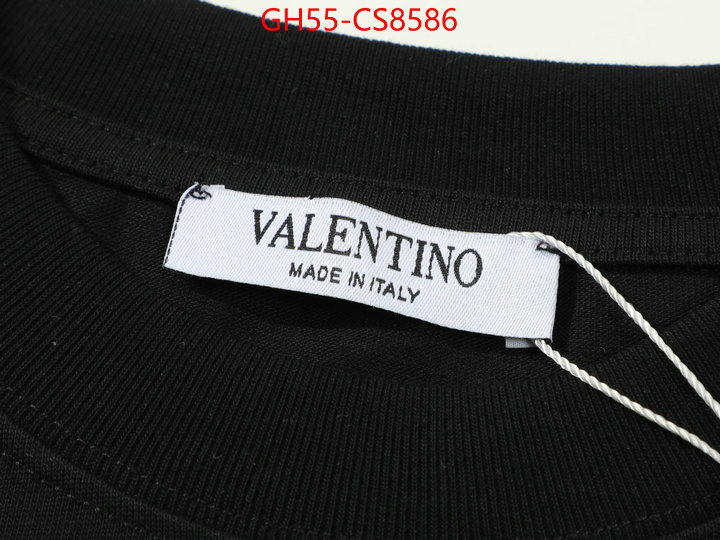 Clothing-Valentino top quality replica ID: CS8586 $: 55USD